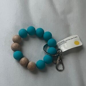 NWT beaded keychain